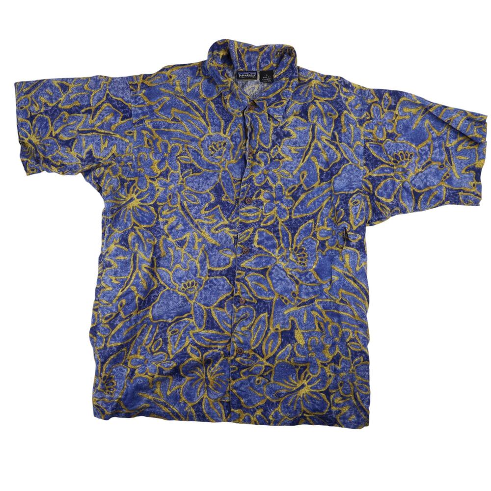 Vintage Patagonia Organic Cotton Floral Hawaiian Shirt